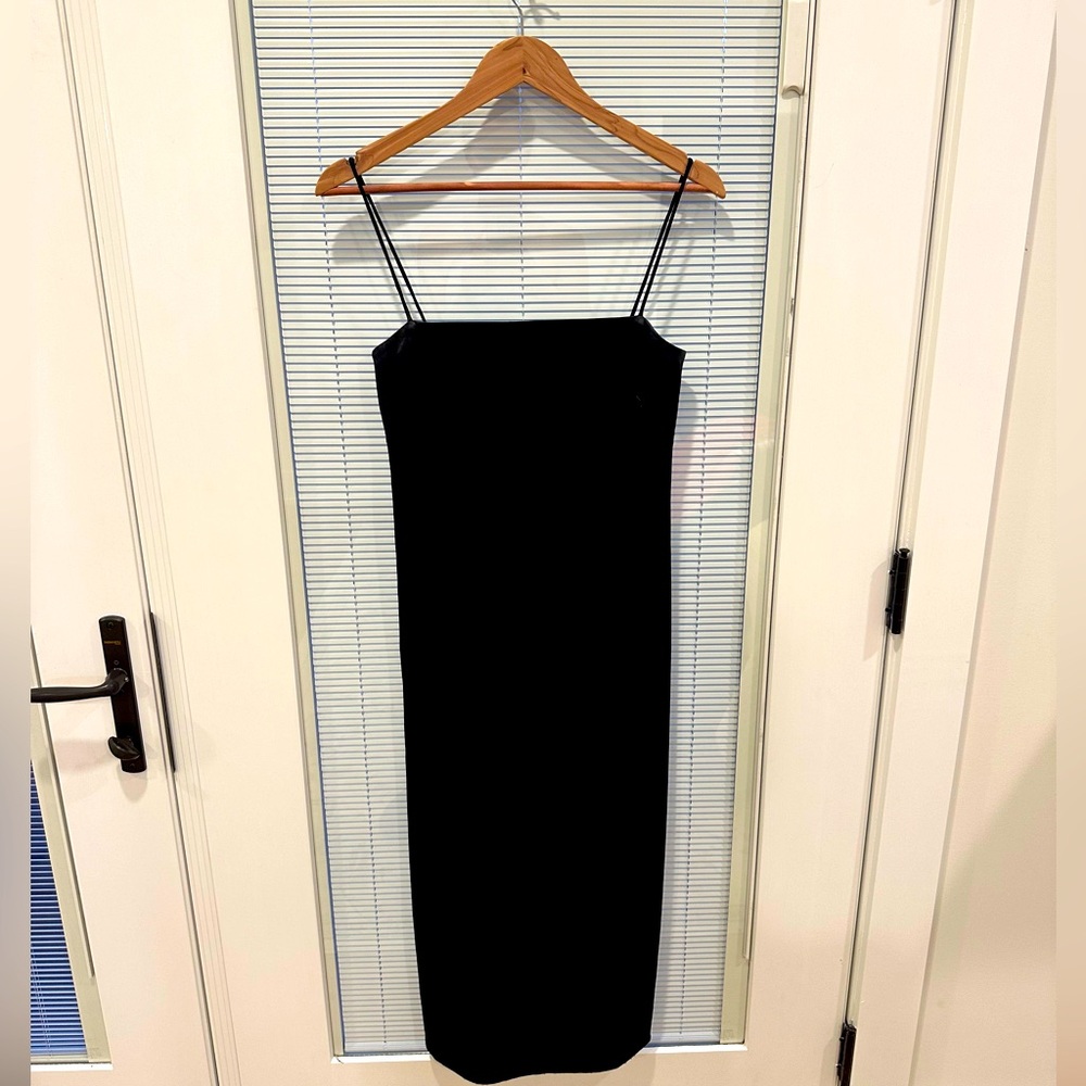 RL Strap Midi Black Dress 🖤